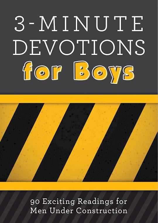 3-Minute Devotions For Boys