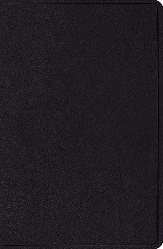 ESV Verse-By-Verse Reference Bible-Black Top Grain Leather