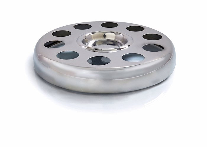 Communion-RemembranceWare-SilverTone Bread Plate Insert For Small Group Communion