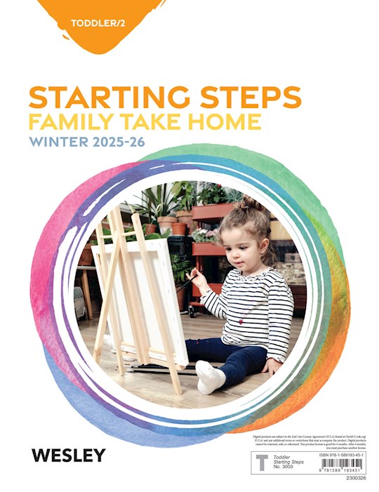 Wesley Winter 2025-2026: Toddler/2 Starting Steps (Craft/Take-Home) (