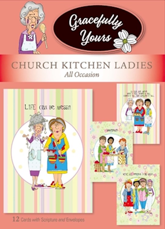 Boxed Card-All Occasion-Church Kitchen Ladies 