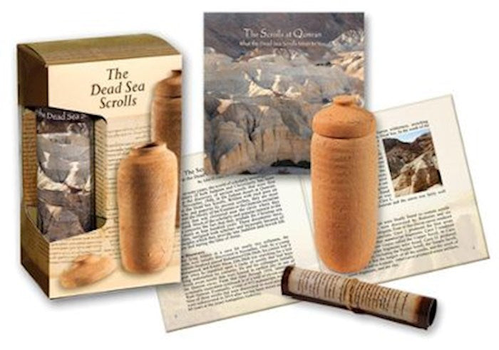 Gift Set-Dead Sea Scrolls Set w/Pottery Jar (