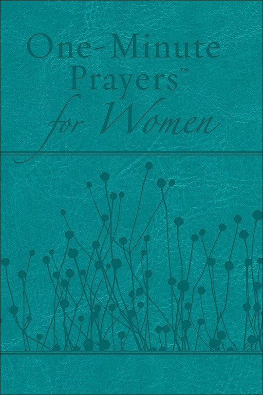 One Minute With God For Women (Gift Edition)-Blue Milano Softone