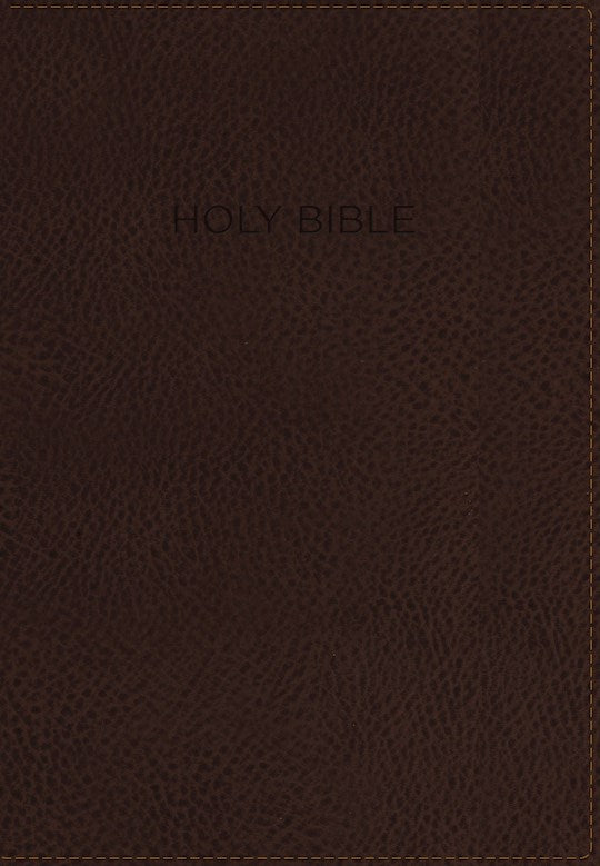 NIV Foundation Study Bible-Earth Brown Duo-Tone Indexed