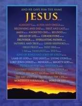 Chart-Names of Jesus (17&quot; x 22&quot;)