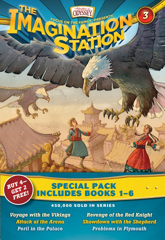 Adventures In Odyssey The Imagination Station 6-Pack (Books 1-6)
