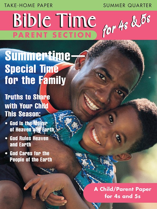 Accent/Scripture Press Summer 2026: Kindergarten 4s &amp; 5s Bible Times (Take-Home) (