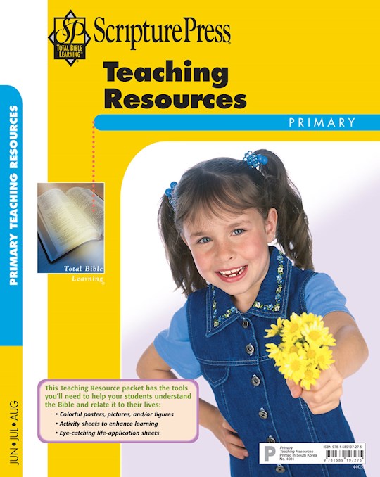 Scripture Press Summer 2026: Primary Teaching Resources (