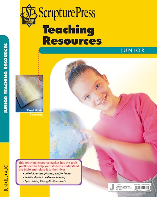 Scripture Press Summer 2026: Junior Teaching Resources (
