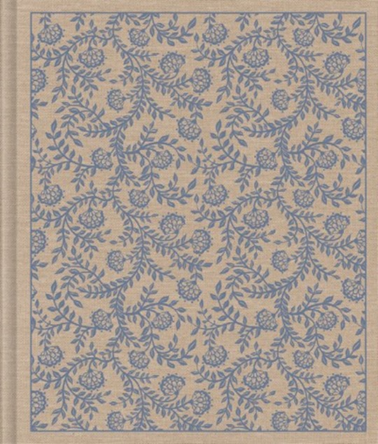 ESV Journaling Bible-Flowers Cloth Over Board
