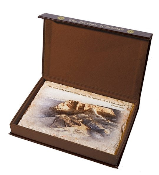 Home Decor-Masada Photograph Printed On Stone (5.25 x 7.25) (