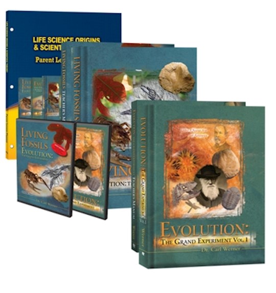 Master Books-Life Science Origins &amp; Scientific Theory Curriculum Pack