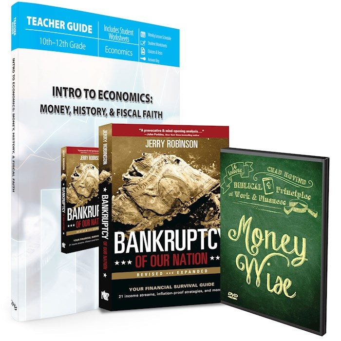 Master Books-Introduction To Economics: Money History &amp; Fiscal Faith Set (9th - 12th Grade)