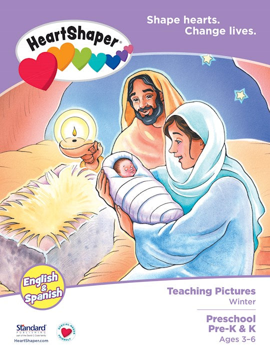Heartshaper Winter 2025-2026: Preschool/Pre-K &amp; K Teaching Pictures (