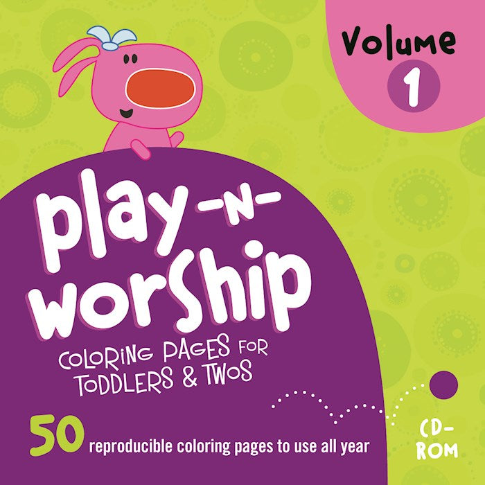 Play-N-Worship For Toddlers &amp; Twos Coloring Pages V1