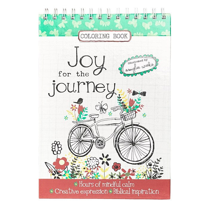 Joy For The Journey Adult Coloring Book