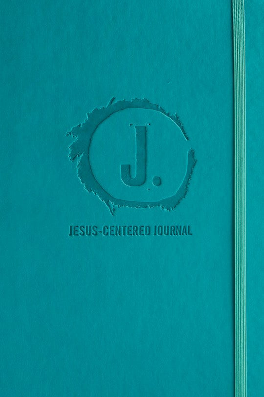 NLT Jesus-Centered Journal-Turquoise Imitation Leather
