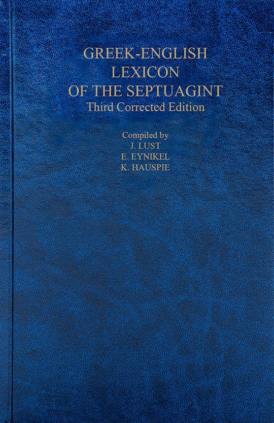 A Greek English Lexicon Of The Septuagint