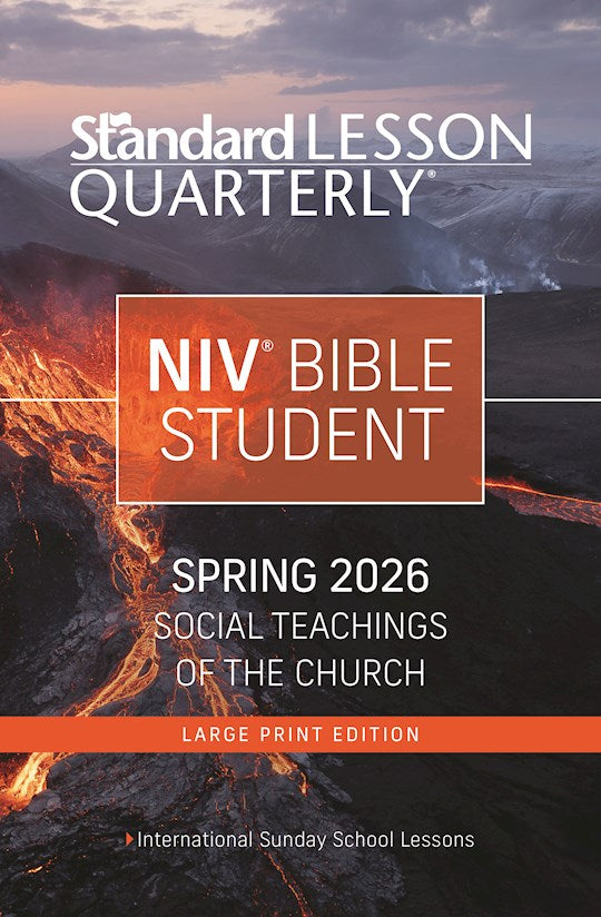 Standard Lesson Quarterly Spring 2026: Adult Student Large Print (NIV) (