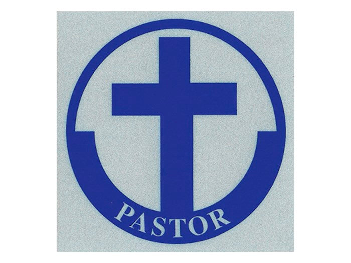 Decal-Pastor-Reflective (Pack of 6)
