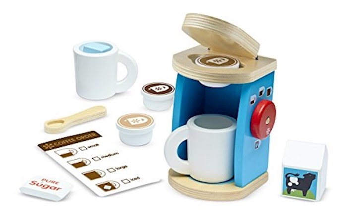 Pretend Play-Brew &amp; Serve Coffee Set (11 Pieces) (Ages 3+)