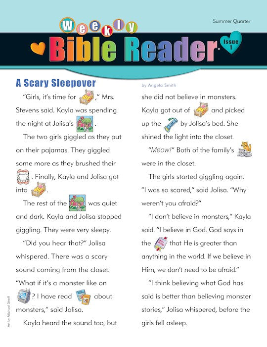 Heartshaper Summer 2026: Early Elementary Weekly Bible Reader (Pack Of 5) (