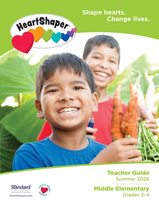 Heartshaper Summer 2026: Middle Elementary Teacher Guide (