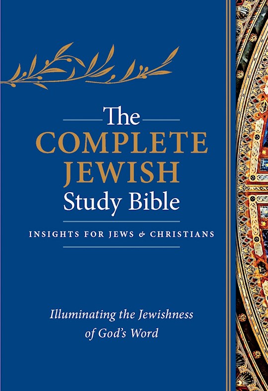 The Complete Jewish Study Bible-Blue Flexisoft