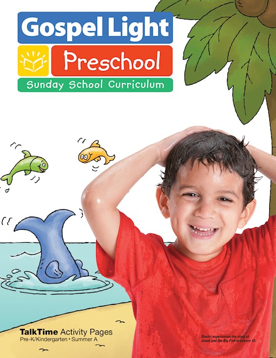 Gospel Light Summer 2026: Pre-K/Kindergarten Talktime Activity Pages (Ages 4 &amp; 5)-Year A (