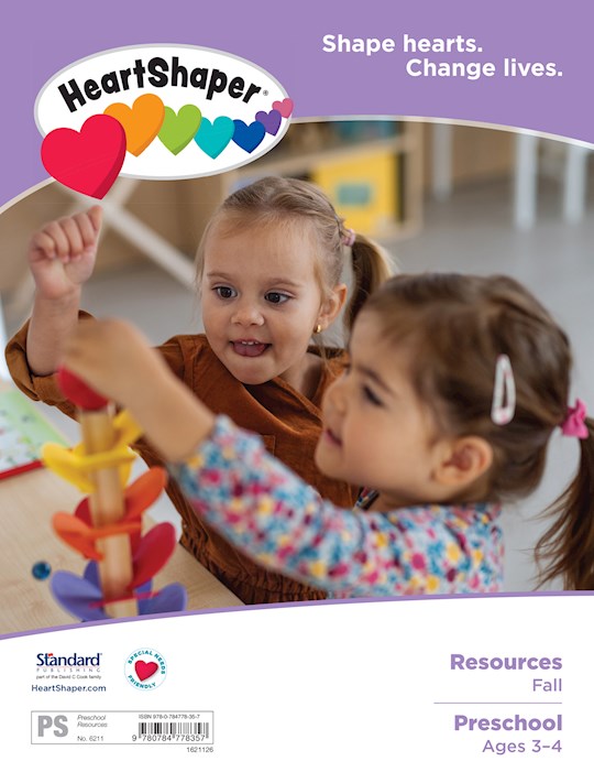 Heartshaper Fall 2026: Preschool Resources (