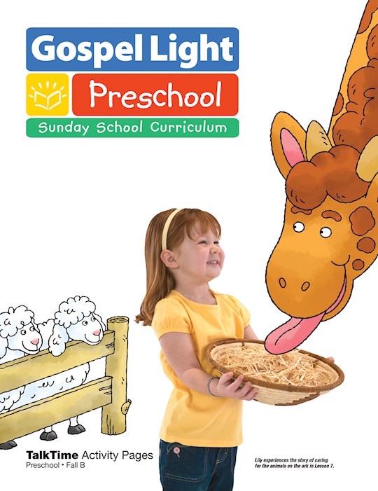 Gospel Light Fall 2026: Preschool Talktime Activity Pages (Ages 2-3)-Year B (