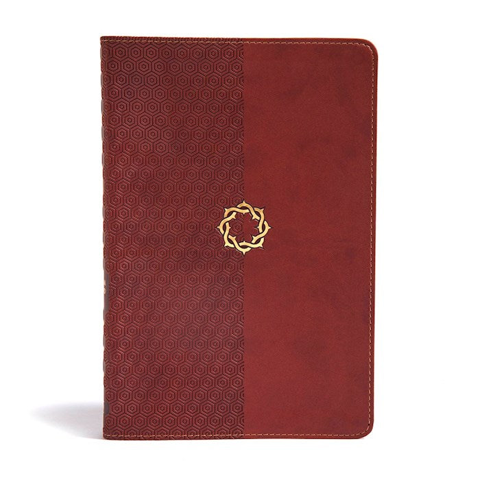 CSB Essential Teen Study Bible-Walnut LeatherTouch