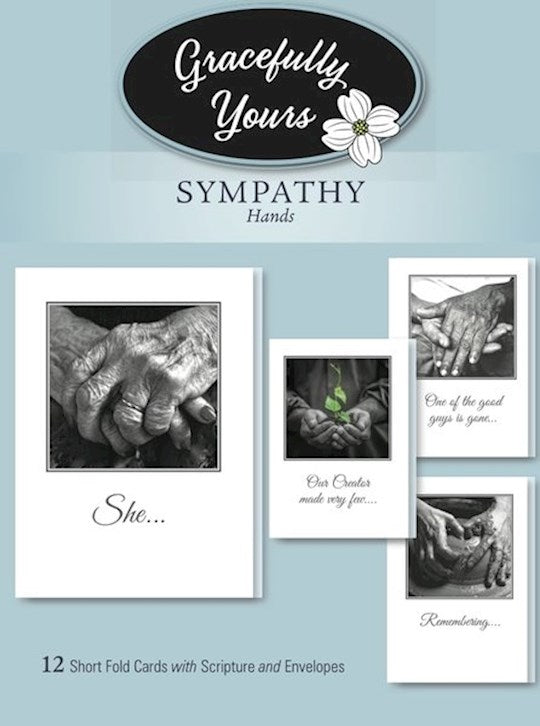 Boxed Card-Sympathy-Hands 