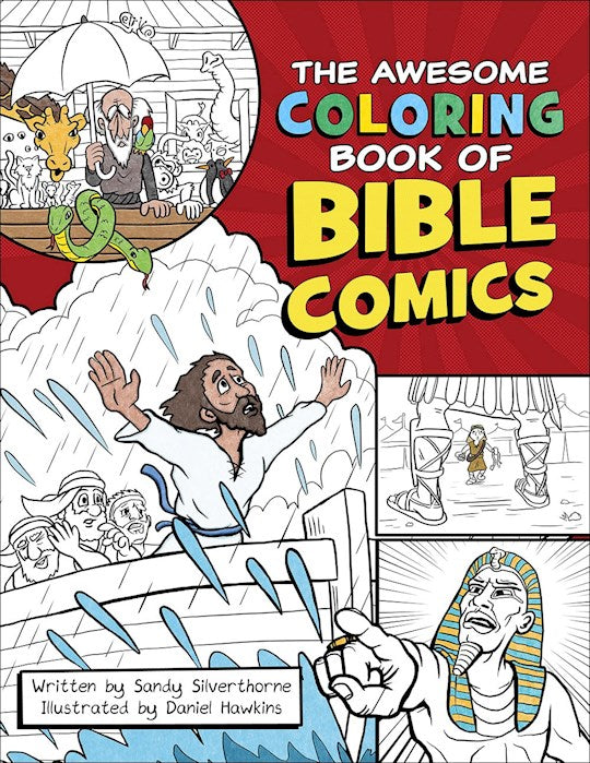 Awesome Coloring Book Of Bible Comics