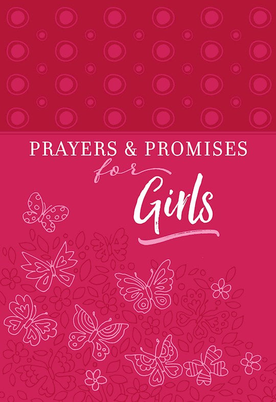 Prayers &amp; Promises For Girls-Faux Leather