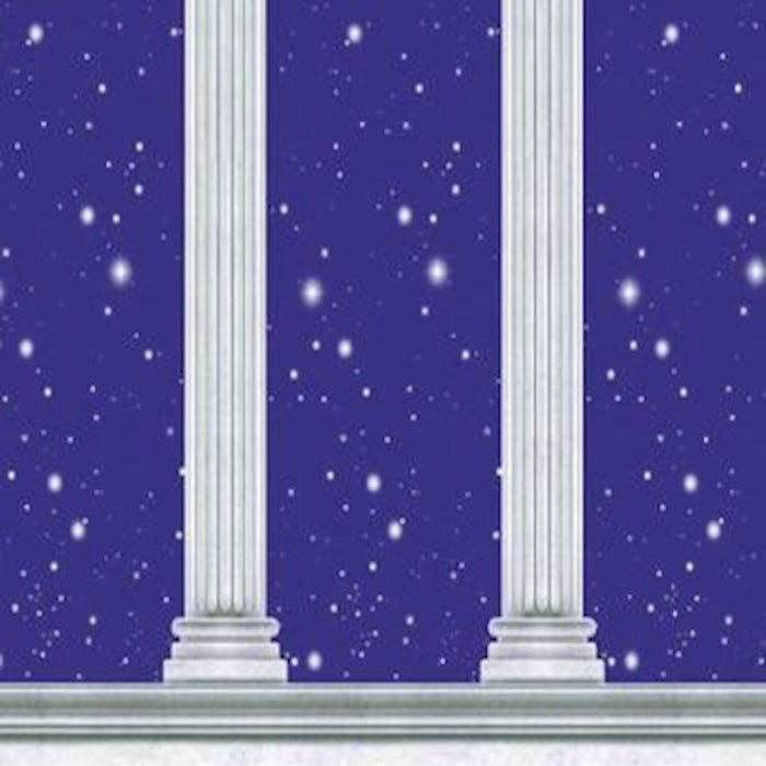VBS-Rome: Column Plastic Backdrop