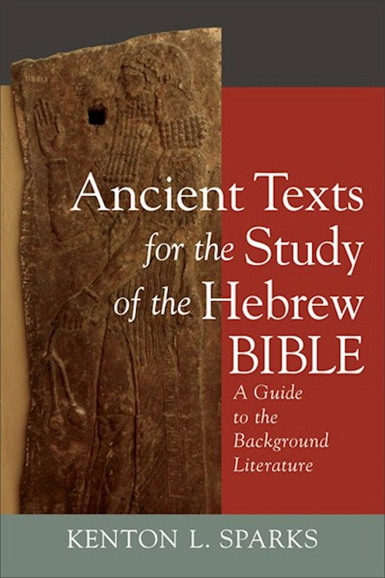 Ancient Texts For The Study Of The Hebrew Bible