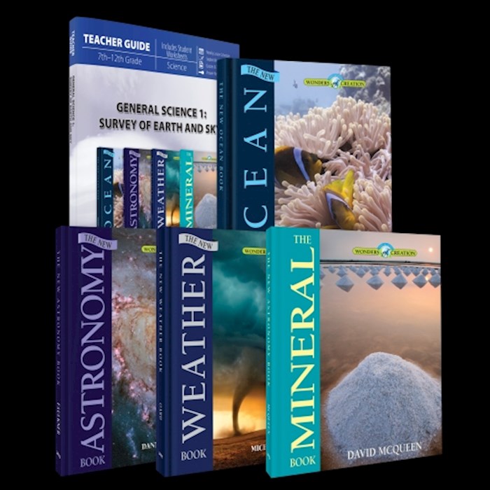 Master Books-General Science 1: Survey Of Earth &amp; Sky Curriculum Pack
