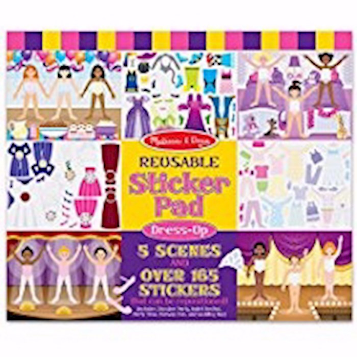Reusable Sticker Pad: Dress-Up (Ages 3+)