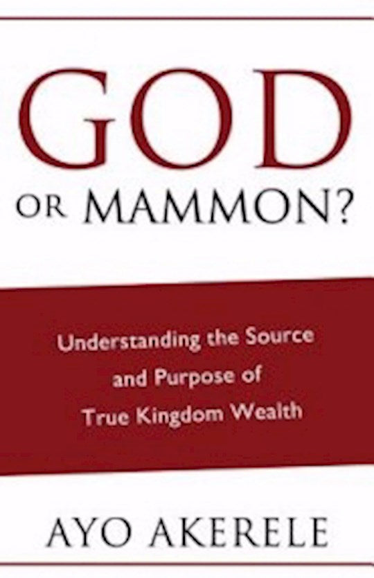 God Or Mammon