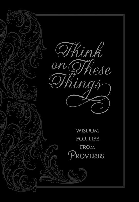 Think On These Things-Faux Leather