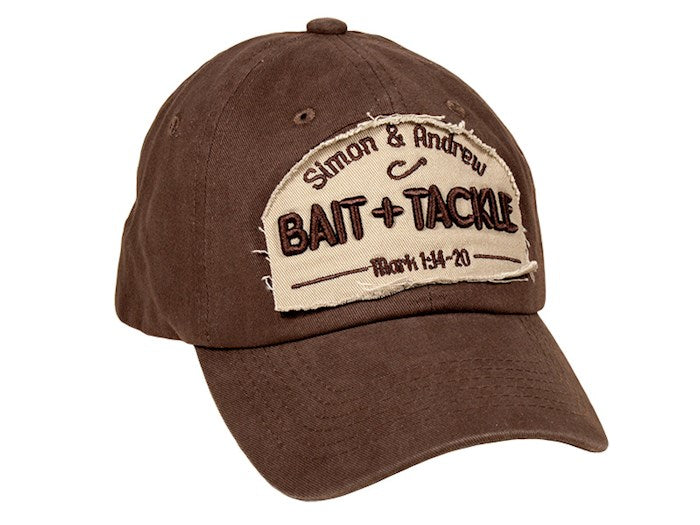 Cap-Bait &amp; Tackle-Coffee/Khaki