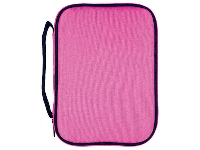Bible Cover-Colorful-Pink/Black-LRG