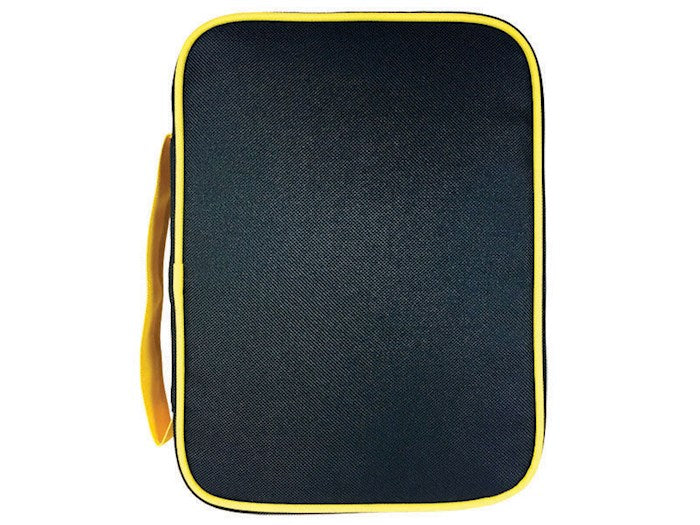 Bible Cover-Colorful-Black/Yellow-LRG