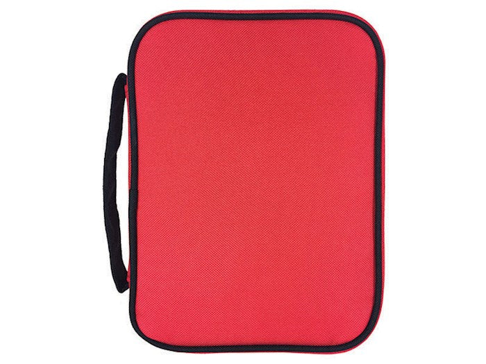 Bible Cover-Colorful-Red/Black-MED