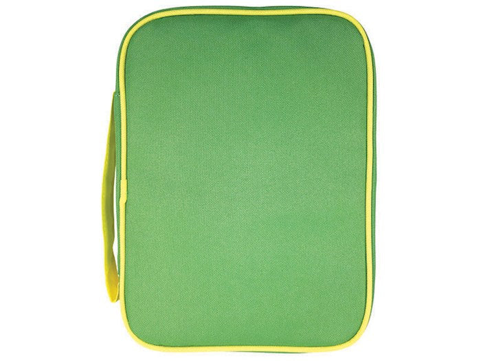 Bible Cover-Colorful-Green/Yellow-LRG