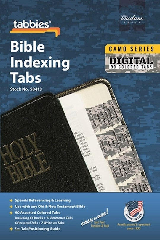 Bible Tab-Camo Series-Digital-Old &amp; New Testament