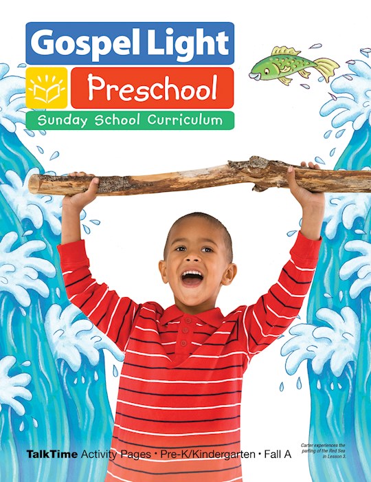 Gospel Light Fall 2025: Pre-K/Kindergarten Talktime Activity Pages (Ages 4 &amp; 5)-Year A (