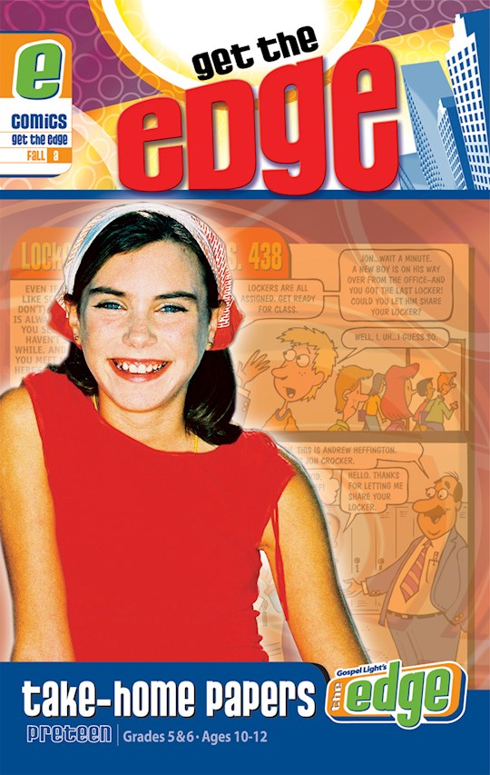 Gospel Light Fall 2025: Preteen Get The Edge Comics (Take-Home) (Grades 5-6)-Year A (