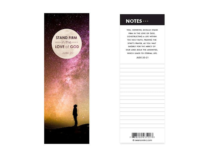 Bookmark-Stand Firm (Pack Of 25)